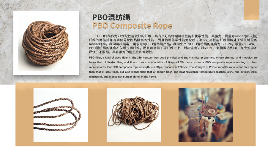 PBO混纺绳